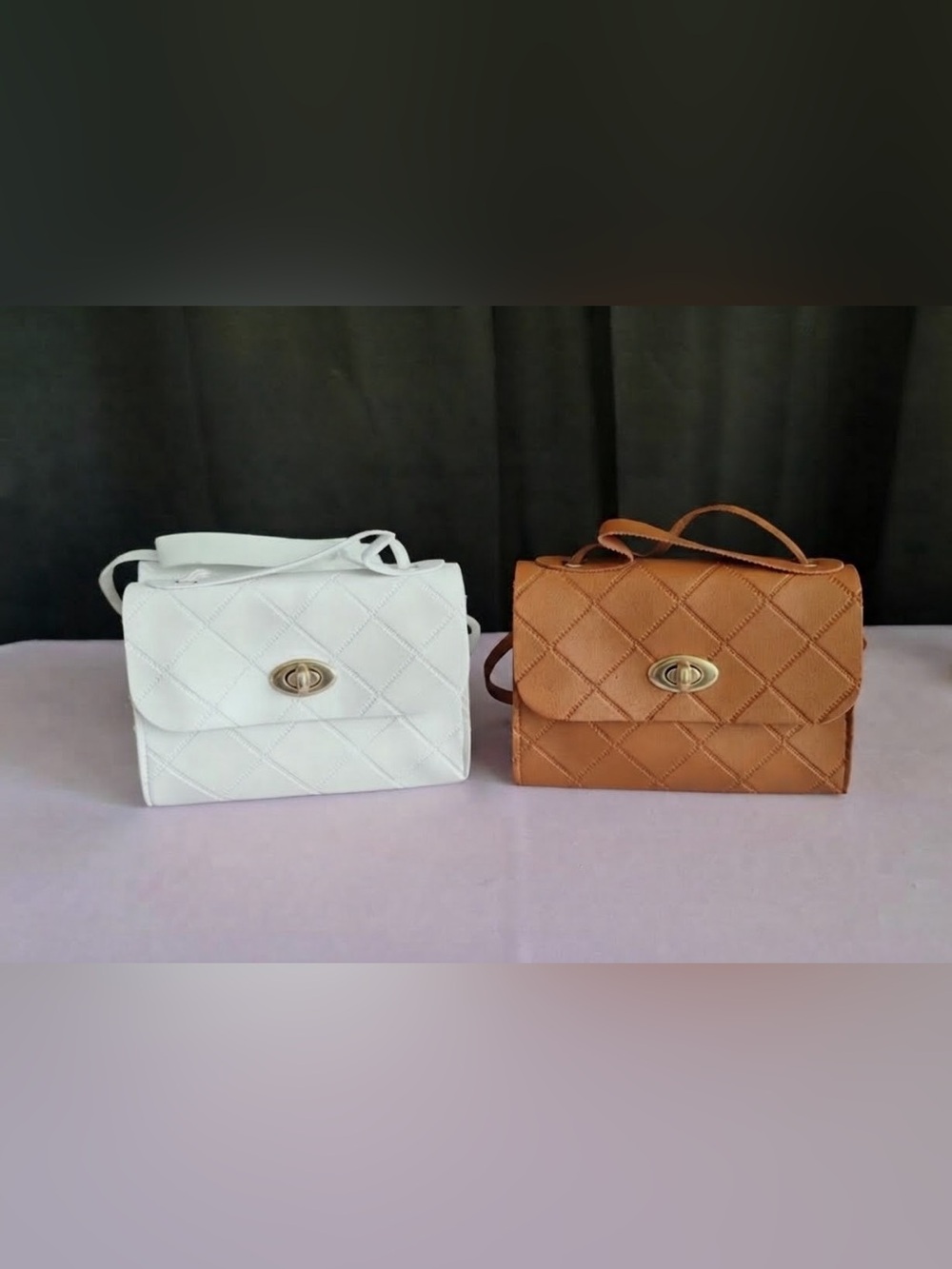 Women’s small luxury hand bags bundle of 2